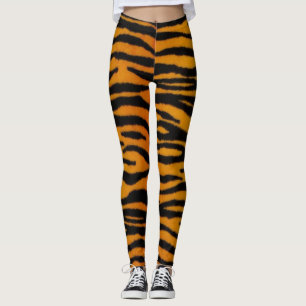 Leggings Guêtres d'impression de tigre