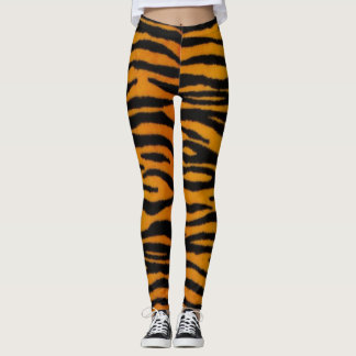Leggings Guêtres d'impression de tigre