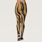 Leggings Guêtres d'impression de tigre (Dos)