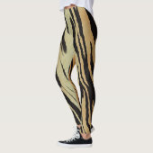Leggings Guêtres d'impression de tigre (Gauche)