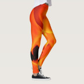 Leggings Guêtres d'impression du feu (Droite)