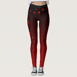 Leggings Guêtres d'insecte de Ladybird de guêtres de