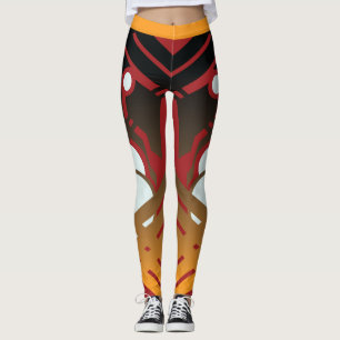 Leggings Guêtres d'Ojibwe Doodem (o)