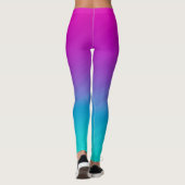 Leggings Guêtres d'Ombre d'arc-en-ciel (Dos)