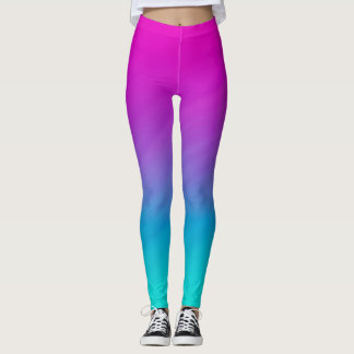 Leggings Guêtres d'Ombre d'arc-en-ciel
