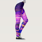 Leggings Guêtres d'ondulation de couleur (Droite)
