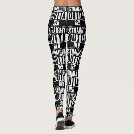 Leggings Guêtres droites de lit d'Outta (Dos)