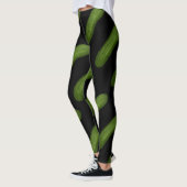 Leggings Guêtres drôles de conserves au vinaigre (Gauche)