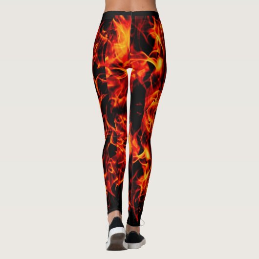 Leggings Guêtres du feu (Dos)