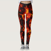 Leggings Guêtres du feu (Devant)