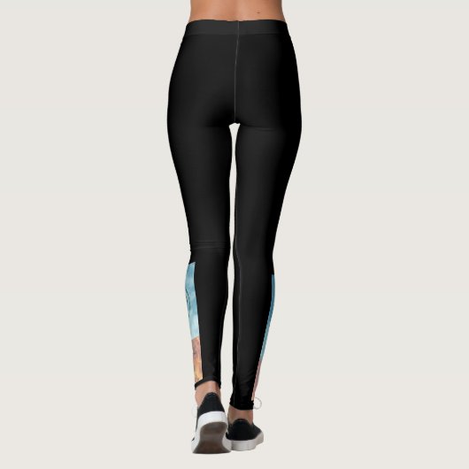 Leggings Guêtres du feu et de glace (Dos)