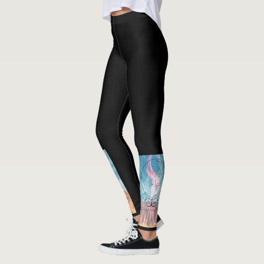 Leggings Guêtres du feu et de glace (Gauche)