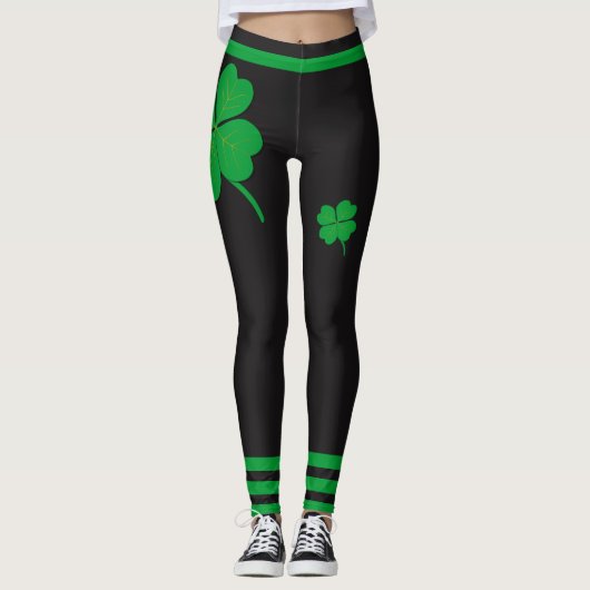 Leggings Guêtres du jour de St Patrick (Devant)