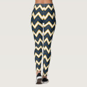 Leggings Guêtres du Michigan Chevron (Dos)