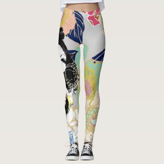 Leggings Guêtres d'UpDo (Devant)