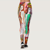 Leggings Guêtres d'Utopie de dragon (Dos)