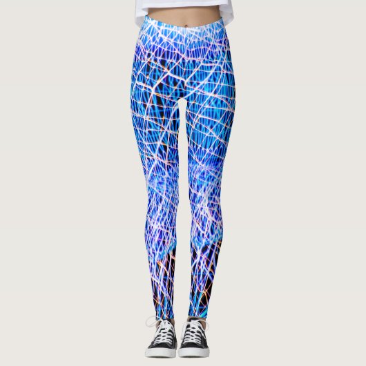 Leggings Guêtres électriques (Devant)