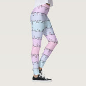 Leggings Guêtres en pastel de substance gluante (Droite)