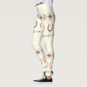Leggings guêtres équestres de tribu (Gauche)