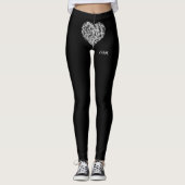 Leggings Guêtres faites sur commande (Devant)