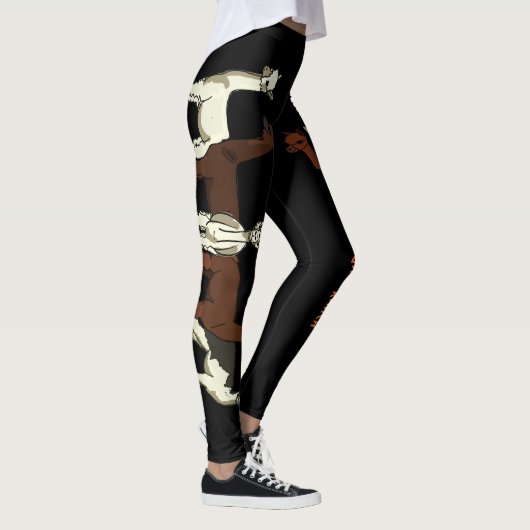 Leggings Guêtres faites sur commande d'alpaga (Droite)