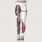 Leggings Guêtres faites sur commande de concepteur (Devant)