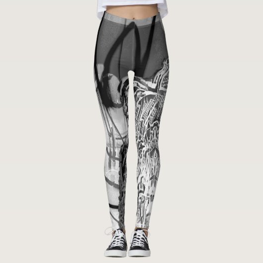 Leggings Guêtres faites sur commande de Graffik par (Devant)