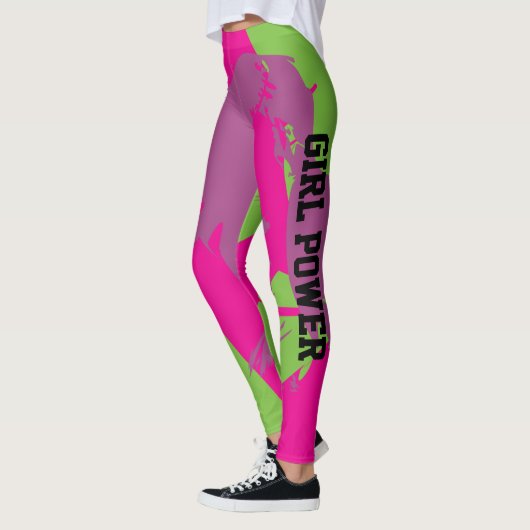 Leggings Guêtres faites sur commande de sports et de forme (Gauche)