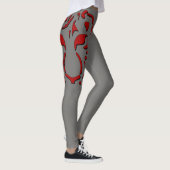 Leggings Guêtres féroces de tigre (Droite)