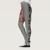 Leggings Guêtres féroces de tigre (Gauche)