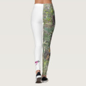 Leggings Guêtres feuillues de Camo (Dos)