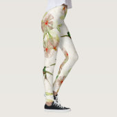 Leggings Guêtres florales de faune d'animaux d'oiseaux de (Droite)