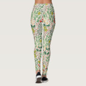 Leggings Guêtres florales de yoga (Dos)