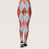 Leggings Guêtres géométriques à motifs de losanges de (Dos)