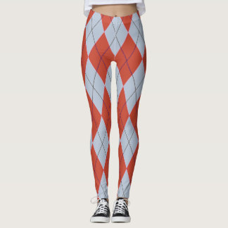 Leggings Guêtres géométriques à motifs de losanges de