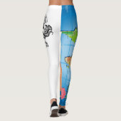 Leggings Guêtres globales de WRWR (Dos)