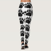 Leggings Guêtres - grande copie d'ours chic (Dos)