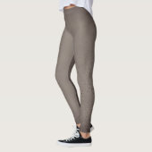 Leggings Guêtres grises d'empreinte de patte d'Ombre (Gauche)