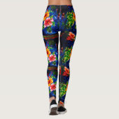 Leggings Guêtres hawaïennes (Dos)