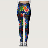 Leggings Guêtres hawaïennes (Devant)