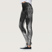 Leggings " Guêtres humides "de égouttement de yoga (copie (Gauche)