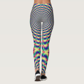 Leggings Guêtres hypnotiques de conception