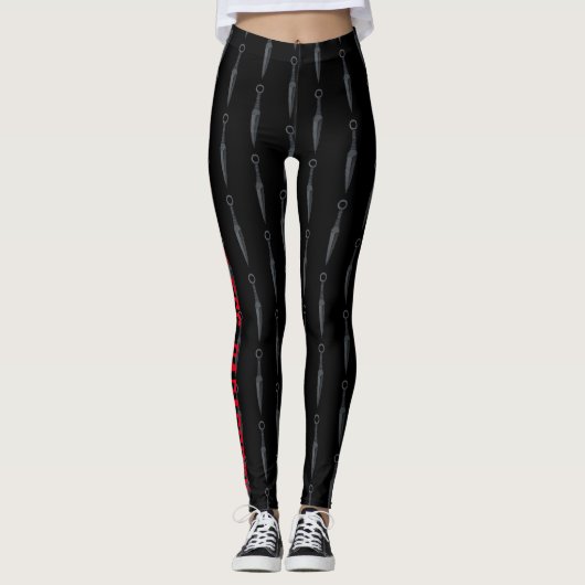 LEGGINGS GUÊTRES IMPECCABLES DE WWK BADASSERY (Devant)