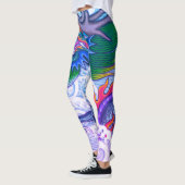 Leggings Guêtres IMPRIMÉES de DRAGON (Gauche)