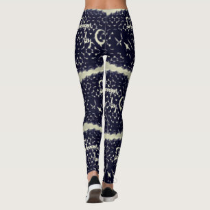 Leggings Guêtres imprimées par nid d'abeilles