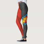 Leggings Guêtres incroyables de superhéros (Gauche)
