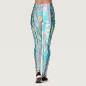 Leggings Guêtres iridescentes (Dos)