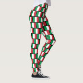 Leggings Guêtres italiennes de motif de drapeau pour le (Droite)