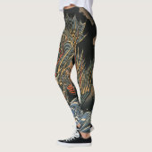 Leggings Guêtres JAPONAISES de DRAGON (Gauche)