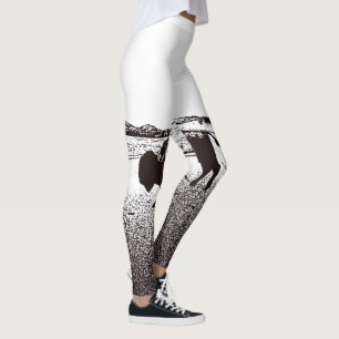Leggings Guêtres libres de gamme